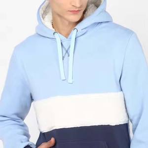 เสื้อฮู้ดสวมหัว OEM แบบสั่งทำลายปักโลโก้80% ผ้าฝ้าย20% โพลีเอสเตอร์320เทอร์รี่สำหรับฤดูหนาว - Product Image 5