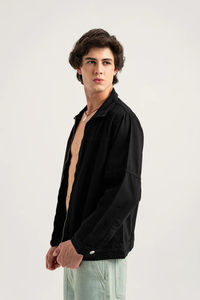 Veste en jean décontractée pour homme, automne-hiver 2026, fabrication sur mesure, fabricant d'usine, imperméable, décoration en fourrure, capuche, col en coton - Product Image 6