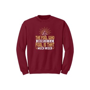 Sweat-shirt en mélange de coton avec des thèmes de bouddha imprimés Style décontracté 12 options de couleur 260-280 Placement de conception personnalisable GSM lourd - Product Image 4