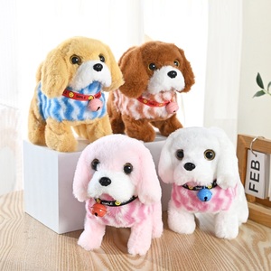 מכירת חיסול! צעצוע כלב קטיפה חשמלי זול, צעצועי כלבים בהתאמה אישית, רוקדים ומדברים - Product Image 6