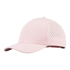Sombrero de rendimiento de 6 paneles, ala curva, poliéster, licra, resistente al agua, logotipo personalizado, sombrero de golf, corte láser, Gorras, fábrica de Vietnam - Product Image 1