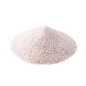 초미세 실리카 모래, SiO2 99.7%, Fe2O3 0.007%. 광학 등급 유리 및 울트라 퓨어 유리 제조용