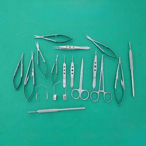 ชุดผ่าตัดตาขนาดเล็ก20ชิ้นเครื่องมือผ่าตัดเกี่ยวกับตาสัตวแพทย์เครื่องมือที่มีความแม่นยำสำหรับกระบวนการทำตาผู้เยาว์โดย Pentax - Product Image 4