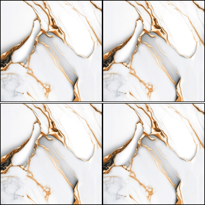 Carreaux de sol en céramique vitrifiée 60x60 cm, 2x2 pieds, salon, chambre, couloir, cuisine, finition brillante - Product Image 2