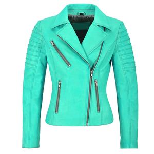 Veste en cuir pour femmes de grande taille vente en gros de vêtements pour femmes vestes en cuir à la mode vestes en cuir à bas prix - Product Image 6