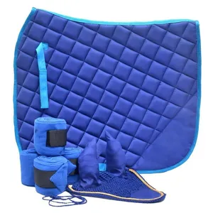 Durable Horse Accessories High Quality Equestrian Supplier Saddle Manufacturer Custom Competition Saddle Pads Set