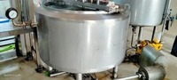 Vente en gros de cuves basculantes SS 316L pour le broyage, à usage industriel, personnalisables, fabrication en vrac, pour la préparation de liants à base d'amidon