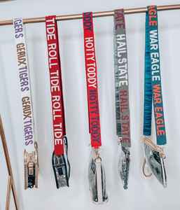 2025, correas cruzadas de tamaño personalizado, cinturones de cuentas de mano de alta calidad para accesorios universitarios Gameday en correas - Product Image 5