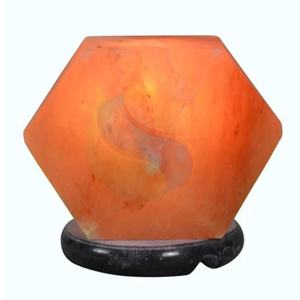 Lámpara de sal de roca náutica decorativa ecológica del Himalaya pura 100% de Sian Enterprises, artesanías naturales de cristal tallado de forma redonda - Product Image 5