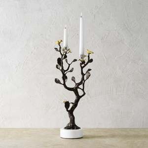 Wholesale Custom Luxury Metal Square <b>Terrarium</b> Lantern <b>Jars</b> Black Gold Candle Container with Pillar Holder for Christmas - Product Image 2