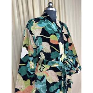 Luxury Unisex Velvet Kimono Elegant Reversible Silk Lined Quirky Gown XL Perfect Autumn Winter <b>Christmas</b> Gift Boho <b>Jacket</b> House - Product Image 5