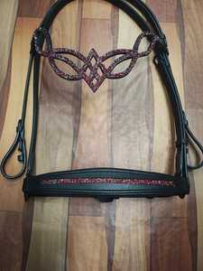 RUB INTERNATIONAL OEM - Cabezalera de Cuero Genuino Personalizada con Diseño de Cabeza de Caballo, Estilos Western e Ingleses, Suministros Ecuestres 100% de Alta Calidad - Product Image 3