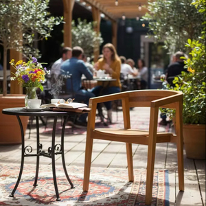 Çağdaş ahşap vurgu sandalye entegre kol desteği çıkarılabilir kapak ev ofis oturma odası yemek için Modern tasarım - Product Image 1