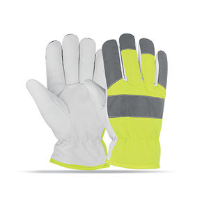 ถุงมือนิรภัยหนังวัวแยกหนังแท้ - Product Image 1