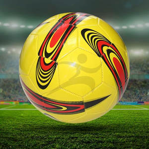 Popular barato impresión personalizada avance balón de fútbol cosido a máquina hecho equipo deportes duradero avance pelota - Product Image 3