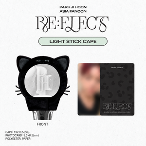 PARK JI HOON - Official MD <b>Light</b> <b>Stick</b> Cape + Photocard Set. PARK JIHOON - Product Image 1