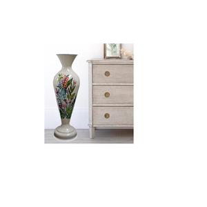 Florero de Metal con acabado brillante para sala de estar y decoración Interior, jarrones de Decoración de mesa - Product Image 4