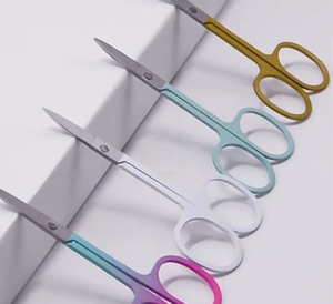 Pinzas para cejas, arcoíris, tijeras para pestañas, cejas negras, tijeras de belleza para cejas - Product Image 6