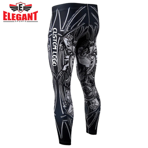 Pantalones de compresión para correr para hombre, mallas largas de entrenamiento para gimnasio, ropa deportiva para Fitness, elegantes - Product Image 3