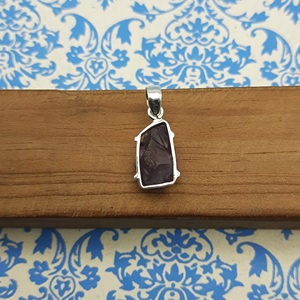 AAA amatista 925 colgante de plata esterlina hecho a mano piedras preciosas naturales joyería bisel ajuste mejores precios mayorista exportador encanto - Product Image 4