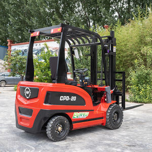 Auto chargeant le chariot élévateur électrique portatif de moteur à courant alternatif 48v marque de Hengwang de 1.5-3 tonnes garantie de 1 an - Product Image 2