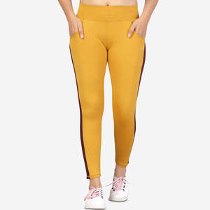 Mallas duraderas de cintura alta para mujer, mallas deportivas teñidas lisas personalizables para Yoga, gimnasio, Fitness, sin costuras - Product Image 1