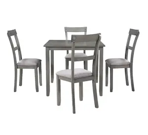 High Quality Wood Dining Table Square Table For 4 Chairs For Dining Easy To Assemble Good Standard For Dinning Room