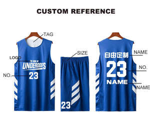 Nueva camiseta de baloncesto de verano transpirable impresa por sublimación personalizada OEM con color y diseño personalizados para hombres - Product Image 2