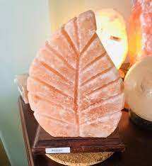 Lampes à sel en forme de feuille de l'Himalaya dans des tailles personnalisées, lampes à sel de l'Himalaya originales, lampes à sel de l'Himalaya à bas prix - Product Image 4