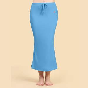 Trendmalls Respirant Blue Ice pour Spandex Saree Shapewear Jupon pour Femme - Product Image 1