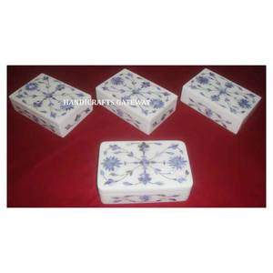 Très belle incrustation faite à la main sur marbre, incrustation de nacre, boîtes à bijoux utilisées pour le stockage des bijoux et les coffrets cadeaux - Product Image 1