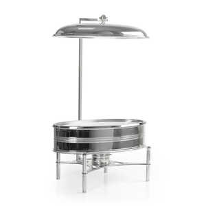 สุดยอดข้อเสนอของโลกคราฟท์ที่มีคุณภาพสูงสแตนเลสจาน chafing ความจุ8L ทำความสะอาดได้ง่ายรูปร่างปรับแต่งได้สำหรับอาหาร - Product Image 1