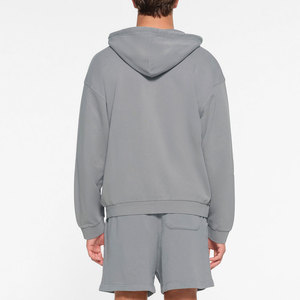 Ensemble de sweat-shirts et shorts pour homme, coupe classique, léger, hiver, à capuche, uni, décontracté, confortable, respirant - Product Image 5