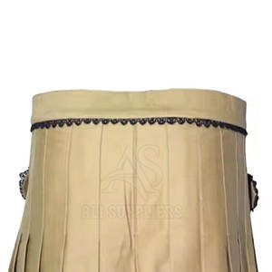 Qualité supérieure 2025 dernière conception jupe en cuir véritable meilleure vente produit chaud jupe en cuir - Product Image 5