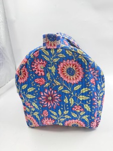 100% coton Kantha matelassé luxe Weekender grande capacité Durable Sport Duffle sac fourre-tout (fermeture éclair) - Product Image 2