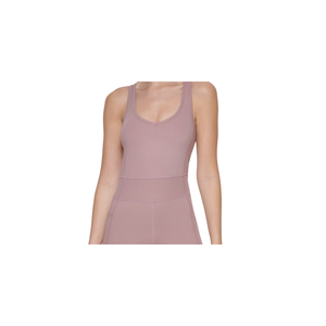 Body sportivo corto rosa con spalline Calvin Klein da donna, taglia XL - Product Image 2