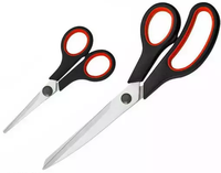 Tout Nouveau Lot de 3 Ciseaux en Acier Inoxydable sur Mesure pour Étudiants, Outils de Couture et de Découpe de Tissus DIY, Haute Qualité, Garantie 1 An