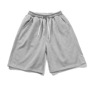 Pantalones cortos de algodón y poliéster para hombre, pantalones cortos de baloncesto informales de felpa francesa de alta calidad, bordado informal personalizado, envío DDP - Product Image 1