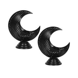 Bougeoir photophore de couleur noire de conception standard et support parfait pour tout bougeoir décoratif festif au prix le plus bas - Product Image 1