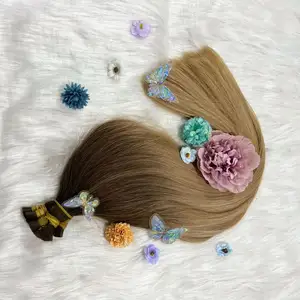 Ombre Slavik Hair Extensions 100% Maagdelijk Haar Hoge Kwaliteit Dik Eind Lange Termijn Gebruik