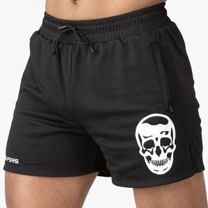 2024 New Summer Men's Fast-Drying Fitness Jogger Running Trousers Beaching <b>Shorts</b> <b>Zip</b> Pocket Solid Mesh Beaching Drawstring - Product Image 1