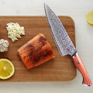 Venta al por mayor personalizado de calidad superior OEM ODM servicio cuchillo de Chef con el mejor mango de madera nuevo diseño cocina Chef cuchillos de cocina - Product Image 2