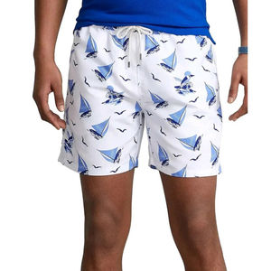 Pantalones Cortos Personalizados con Logotipo para Hombre, Sublimación Estampada, Pantalones Cortos de Playa de Verano, Lisos, en Blanco, al por Mayor, Transpirables, para Hombre - Product Image 1