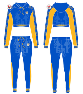 Conjunto Deportivo Sigma Gamma Rho Bordado para Mujer, Traje Ajustado |   Traje Entallado Griego Personalizado con Bordado de la Hermandad SGR para Damas - Product Image 3