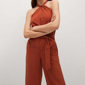 100% coton combinaison femme Fitness danse Gym qualité 2 pièces combinaison vêtements de sport barboteuses sans manches combinaison Yoga ensembles filles - Product Image 2