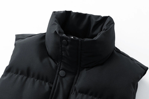 Noir extérieur quotidien bulle bouffante gilet veste sport doudounes hiver Softshell extérieur Gilet corps plus chaud sans manches Gile - Product Image 2