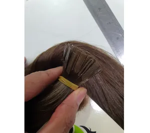 Top quality best selling Double Drawn Natural Hair Extension Full Cuticle Aligned Keratin Glue U/I/FLAT Tip Human Hair Extension