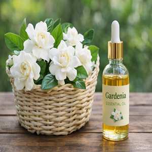 Huile essentielle de gardénia naturelle pour les soins de la peau et des cheveux, disponible aux meilleurs prix et à des prix compétitifs, conditionnée en 25 kg et 180 kg. - Product Image 1