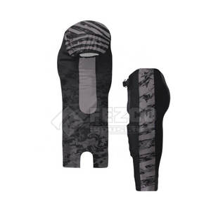 Uniforme de fútbol americano para hombre de alta calidad, ropa deportiva transpirable con mangas cortas, nombre de equipo personalizable - Product Image 5