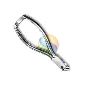 Pince à cuticules professionnelle en acier inoxydable allemand avec lames à joint en boîte tranchantes, pince à ongles et à cuticules robuste, fabrication - Product Image 2